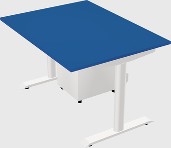 Dual motor electric desk