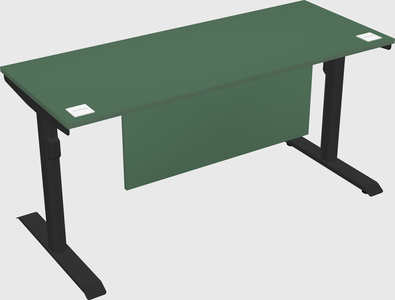 Dual motor electric desk