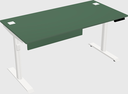 Dual motor electric desk