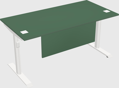 Dual motor electric desk