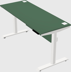 Dual motor electric desk