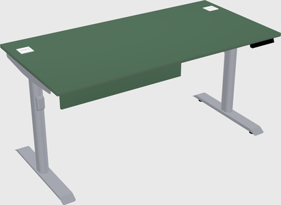 Dual motor electric desk