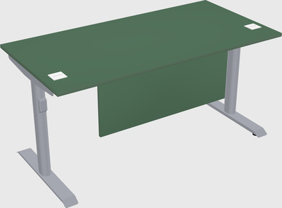 Dual motor electric desk