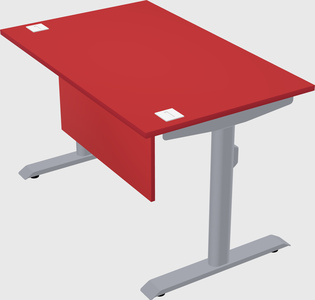 Dual motor electric desk