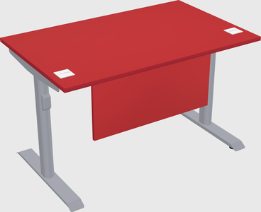 Dual motor electric desk