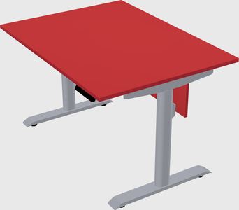 Dual motor electric desk