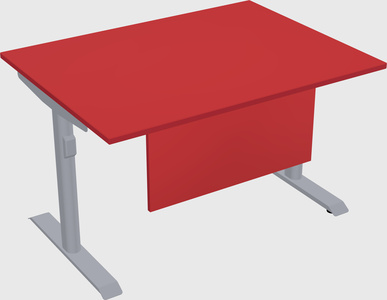 Dual motor electric desk