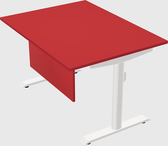 Dual motor electric desk