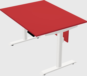 Dual motor electric desk
