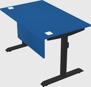 Dual motor electric desk