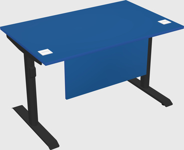 Dual motor electric desk