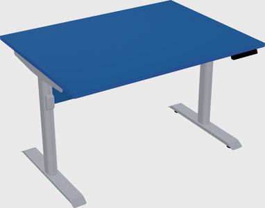 Dual motor electric desk