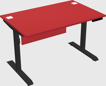 Dual motor electric desk