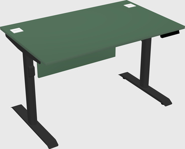 Dual motor electric desk