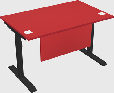 Dual motor electric desk