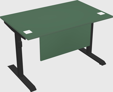 Dual motor electric desk