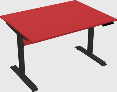 Dual motor electric desk