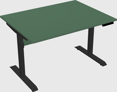 Dual motor electric desk