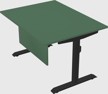 Dual motor electric desk
