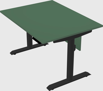 Dual motor electric desk
