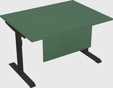 Dual motor electric desk
