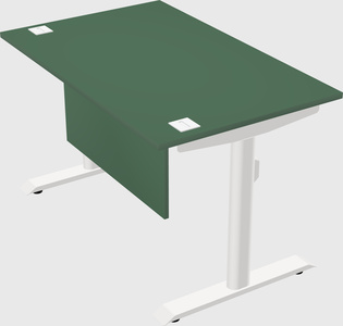 Dual motor electric desk