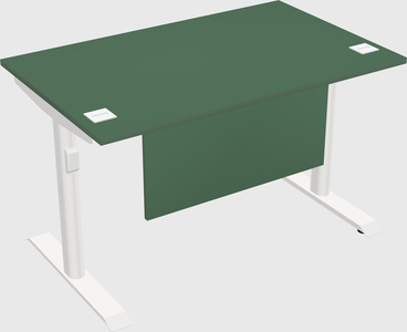 Dual motor electric desk