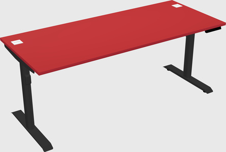 Dual motor electric desk