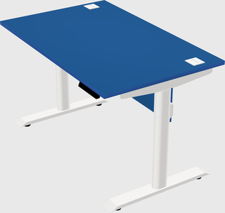 Dual motor electric desk