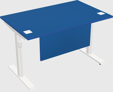 Dual motor electric desk