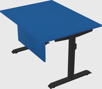 Dual motor electric desk