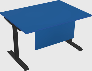 Dual motor electric desk