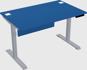 Dual motor electric desk