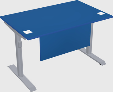 Dual motor electric desk