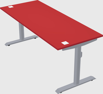 Dual motor electric desk