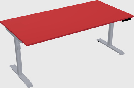 Dual motor electric desk