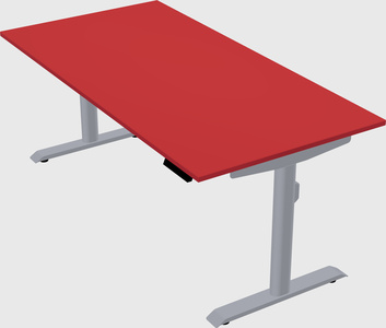 Dual motor electric desk