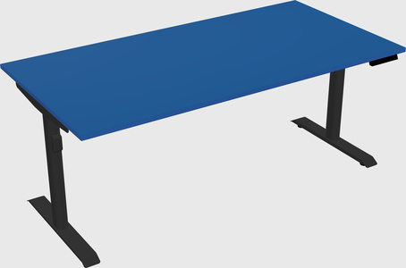 Dual motor electric desk