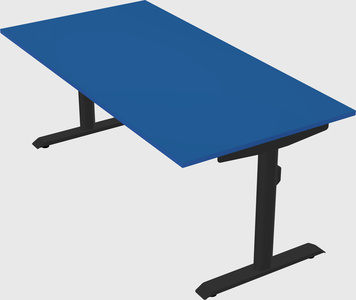 Dual motor electric desk