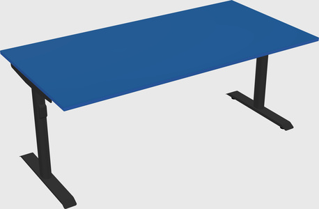 Dual motor electric desk