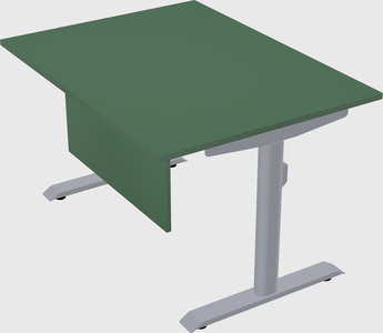 Dual motor electric desk