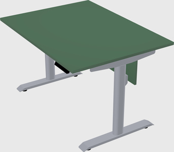 Dual motor electric desk