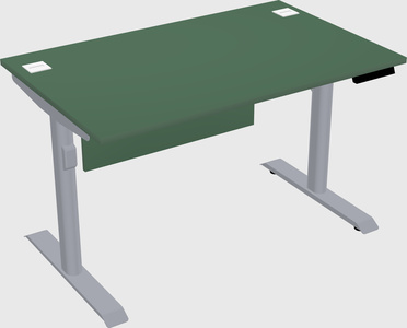 Dual motor electric desk