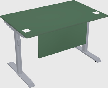 Dual motor electric desk