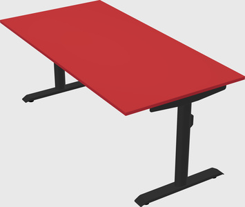 Dual motor electric desk