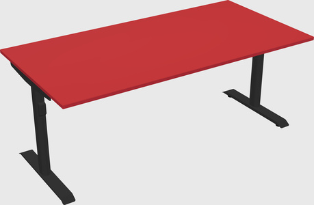 Dual motor electric desk