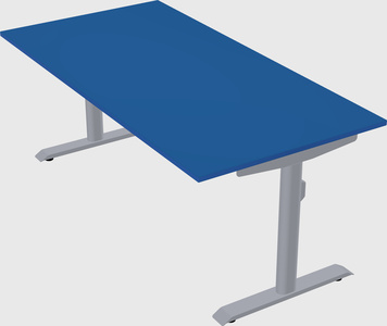 Dual motor electric desk