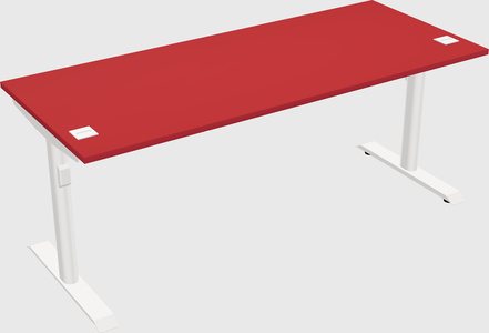 Dual motor electric desk