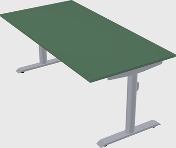 Dual motor electric desk