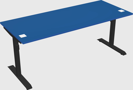 Dual motor electric desk